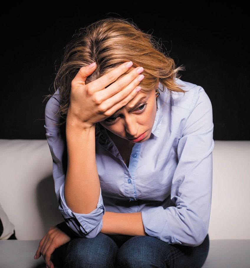 Image of woman experiencing anxiety